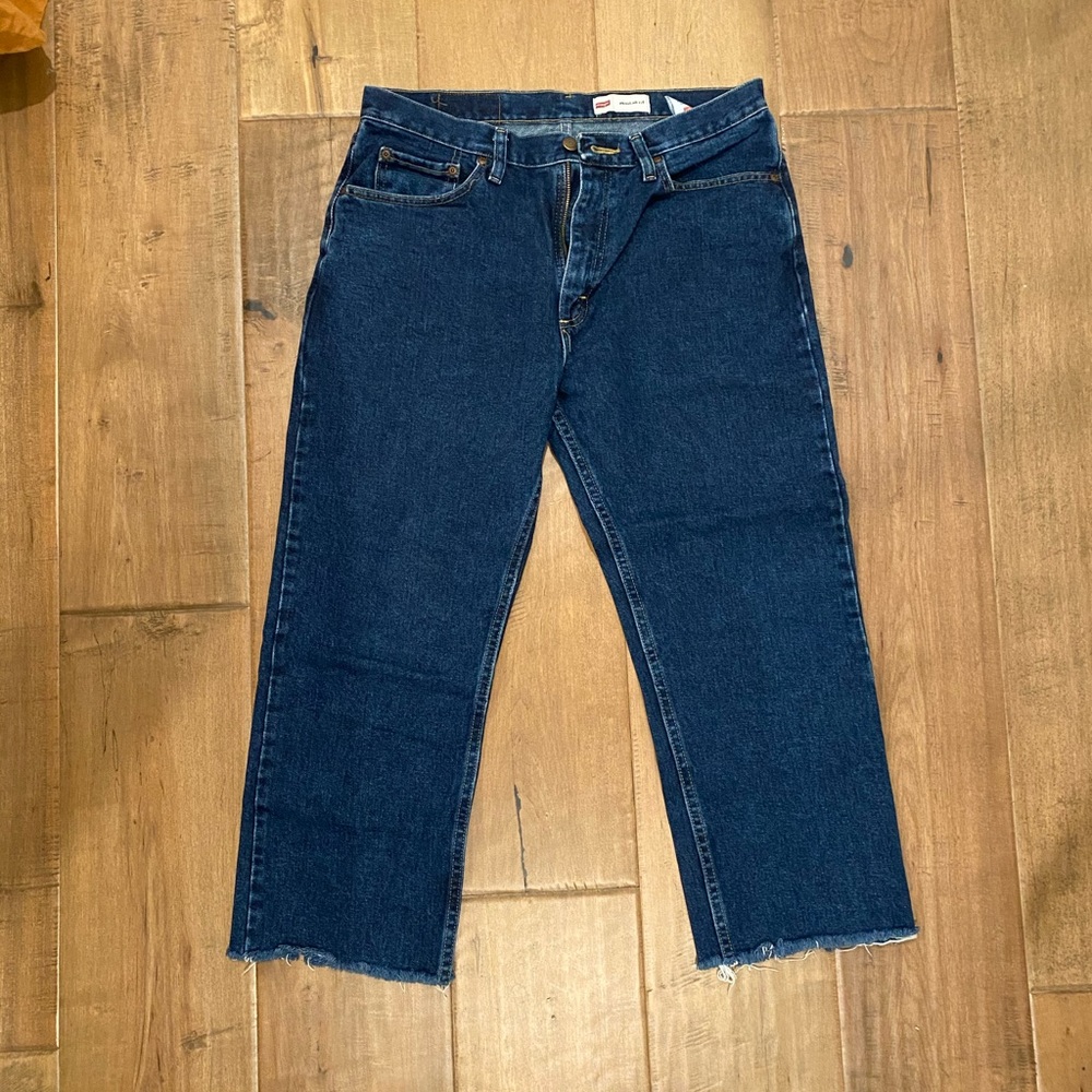 Cutoff Wrangler Jeans